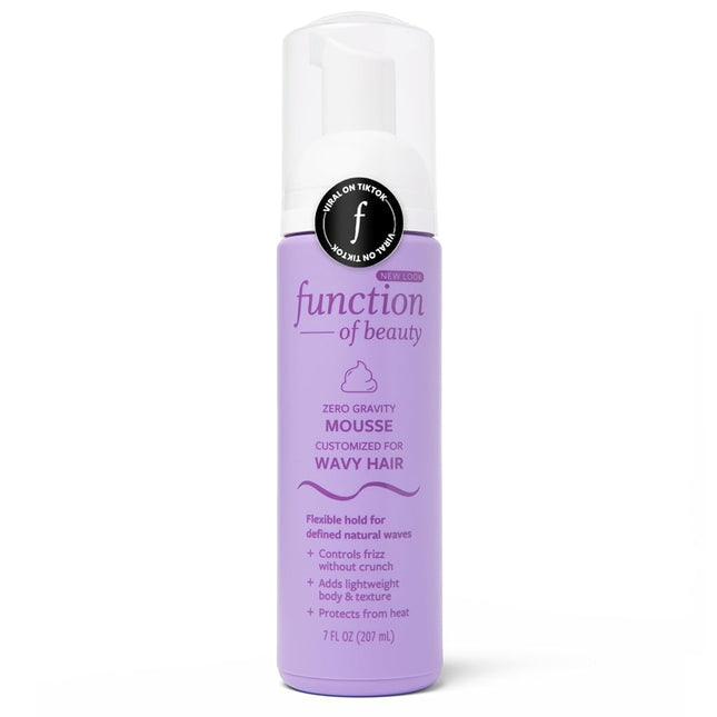 FUNCTION OF BEAUTY Zero Gravity Styling Mousse, 7 