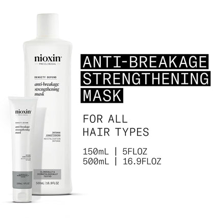 Nioxin Deep Protect Density Mask, Damaged and Thinning Hair, 16.9 oz