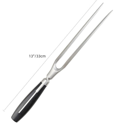 Kakamono Chef pro Stainless Steel Carving Fork Barbecue Fork BBQ Tools Meat Forks 12 Inch (10.5 Inch)