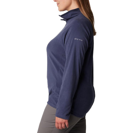 Columbia Women's Glacial IV Half Zip Pullover Fleece Sweater, Nocturnal, 1X