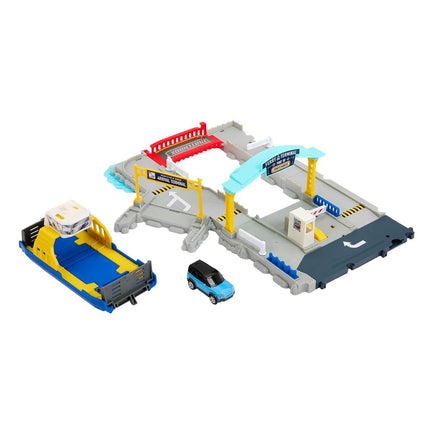 Matchbox Cars Playset Ferry Port Set - Retractable