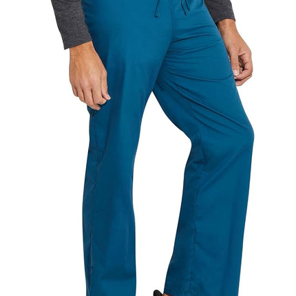 Dickies Women and Men Natural Rise Pant with 2 Pockets and Adjustable Drawstring, 83006, Caribbean Blue, XXL Short