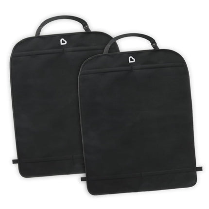 Munchkin BRICA Deluxe Kick Mats, 2 Count - Protective Car Back Seat Covers for Children