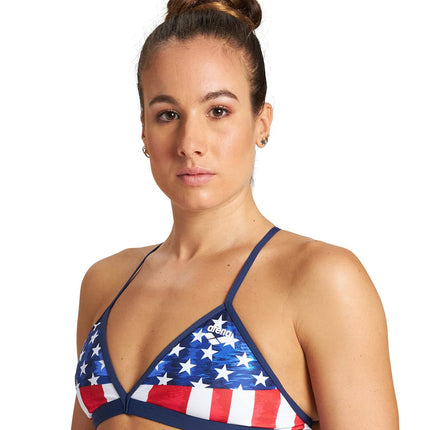 Arena Women's Print Sport Bikini Tie Back MaxLife 
