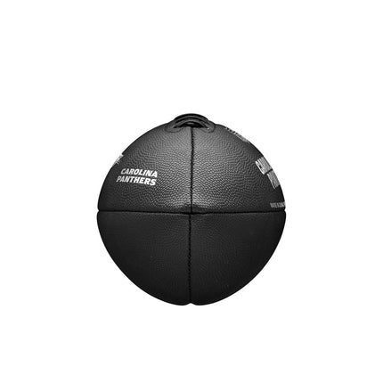 WILSON NFL Team Metallic Premiere Football - Official Size, Carolina Panthers