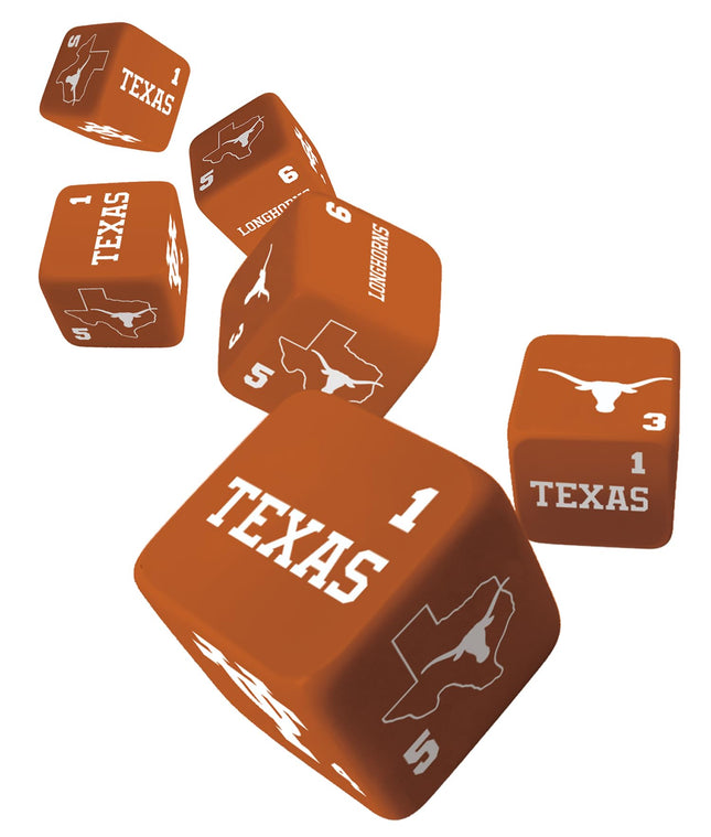 MasterPieces NCAA Texas Longhorns Dice Pack