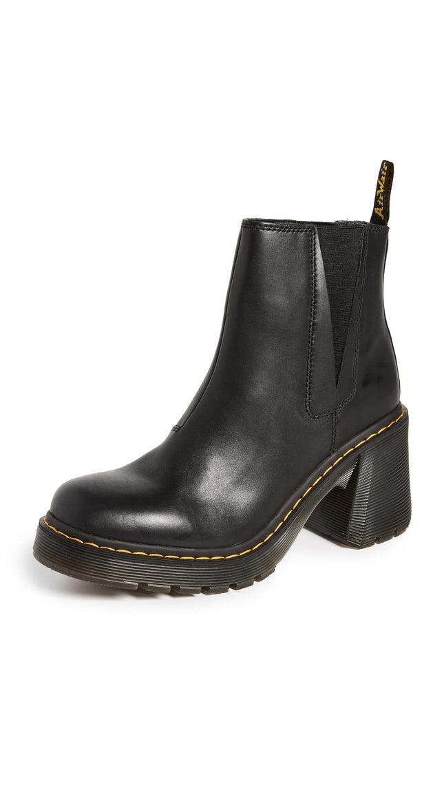 Dr. Martens Women's Spence Chelsea Boot, Black Sen