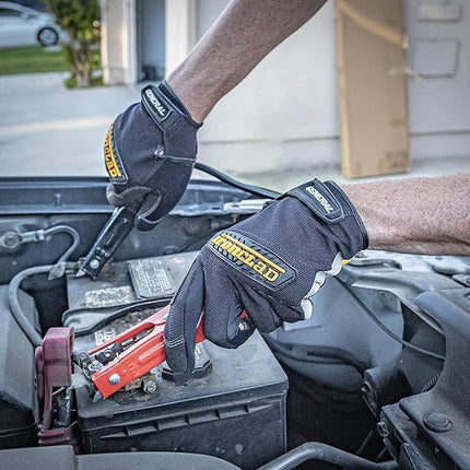 Ironclad General Utility Work Gloves GUG, All-Purpose, Performance Fit, Durable, Machine Washable, Sized XXX-Large, (1 Pair) Black