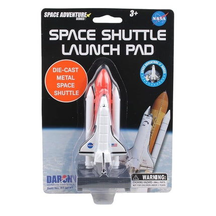 Daron Space Shuttle On Launch Pad Diecast Toy