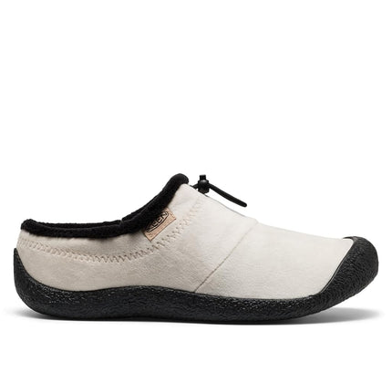 KEEN Women's Howser 3 Slide Comfy Durable Slippers, Birch/Black, 8 UK