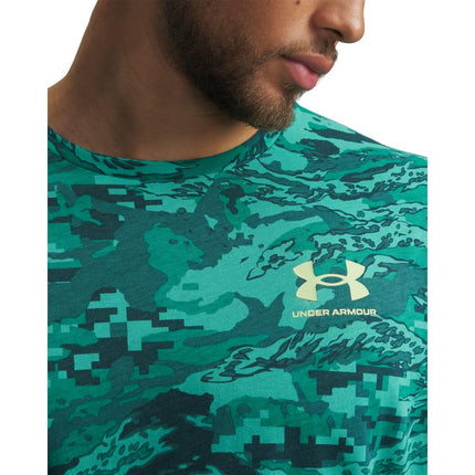 Under Armour Men's ABC Camo Short Sleeve, (338) Rack Green / / Artillery Green, XXXXL