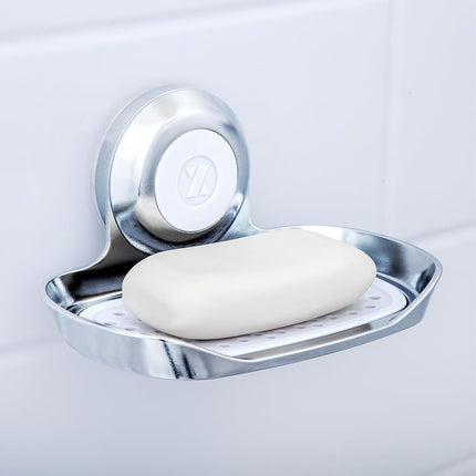 SlipX Solutions Strong Hold Suction Cup Soap Dish 