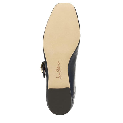 Sam Edelman Womens Michaela Mary Jane Flat, Hudson Navy, 7