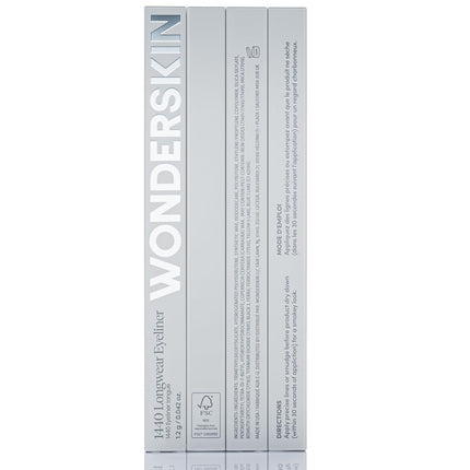 Wonderskin Eyeliner Pencil, 1440 Longwear Purple Eyeliner Pencil - Waterproof, Sharpenable & Smudge Proof (Eggplant)