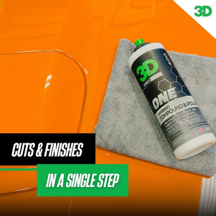 3D One - Professional Cutting, Polishing, and Finishing All-in-One Compound (8oz)