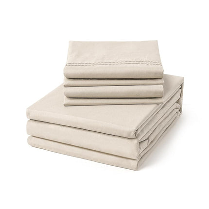 ClevaHome King Size Sheet Set - 6 Piece Soft Luxur