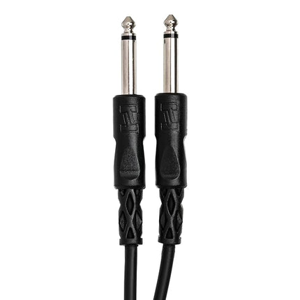 HOSA CPP105 Unbalanced 1/4" PHONE - 1/4" PHONE, 5ft. Molded Cable