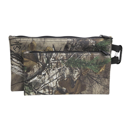 Zipper Bags, Camo Bags are 12.5 and 10-Inch, 1680d Ballistic Weave Camouflage 2-Piece Klein Tools 55560