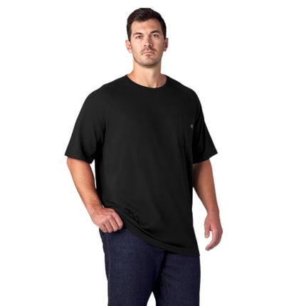 Dickies Men's Short Sleeve Performance Cooling Tee, Black, 3X-Large Big Tall