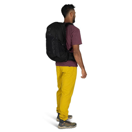 Osprey Talon 22L Men's Lightweight Hiking Backpack with Hipbelt, Scoria Blue/Night Shift, One Size, 22l