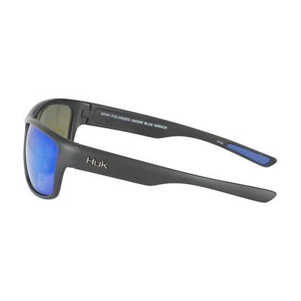 Lunettes de soleil polarisées à monture complète HUK Fishing avec résistance aux rayures et protection UV