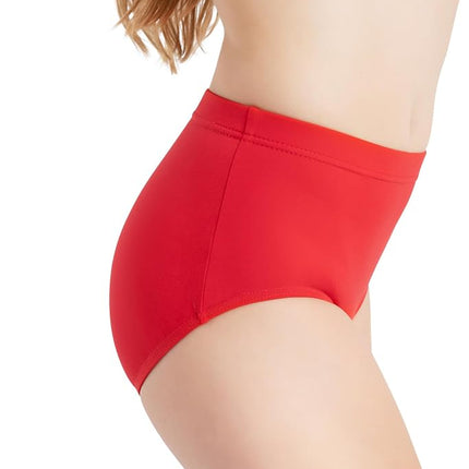 Capezio Women's Brief, Red, X-Small