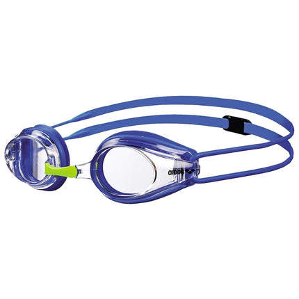 ARENA JR Children's Swimming Goggles Glasses for Competition and Training – Tracks blue Clear/Blue Size:One Size, Junior