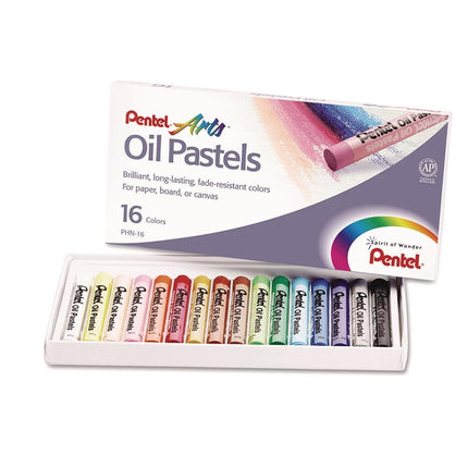Pentel Standard Oil Pastels - pack of 16