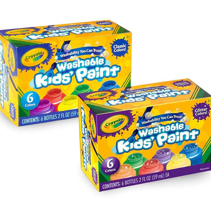 Crayola 12 Count 2oz Washable Paint