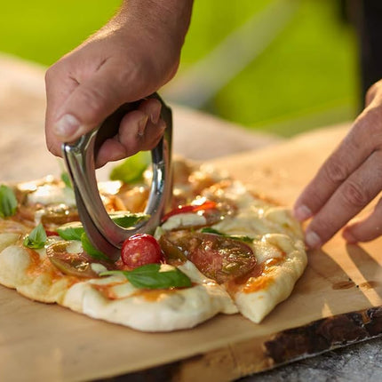 Rösle Stainless Steel Ergonomic Pizza Wheel, One Size, (12717)