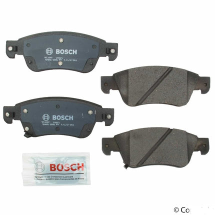 BOSCH BC1287 QuietCast Premium Ceramic Disc Brake Pad Set - Compatible with Select Infiniti G35, G37, Q60; FRONT