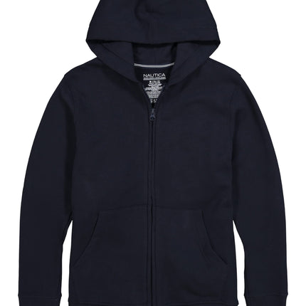 Nautica Boys' Long Sleeve Sensory-Friendly Fleece 