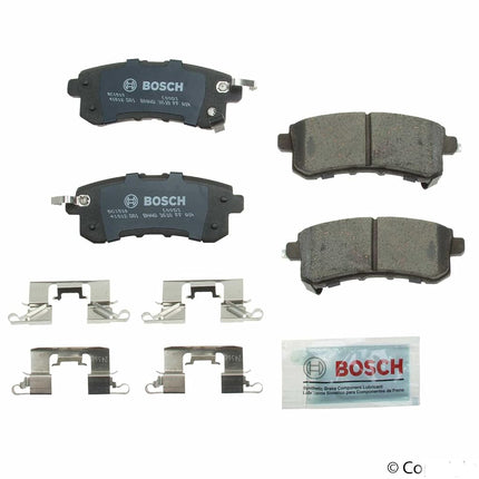 BOSCH BC1510 QuietCast Premium Ceramic Disc Brake Pad Set - Compatible with Select Infiniti QX56, QX80; Nissan Armada; REAR