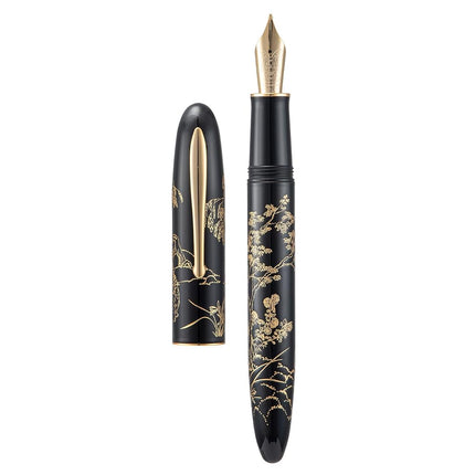 HONG DIAN N23 Black Rabbit Fountain Pen, Long Blad