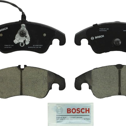 Bosch Automotive BC1322 QuietCast Premium Ceramic Disc Brake Pad Set For Select Audi A4, A4 Quattro, A5, A5 Quattro, A6, A6 Quattro, A7 Quattro, Allroad, Q5, S4, S5; Mercedes-Benz E300; Front