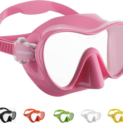 Cressi F1 Frameless Diving Mask - Anti-Fog Tempere