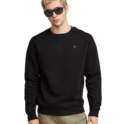 G-STAR Men's Premium Core Sweater, Black (dk black
