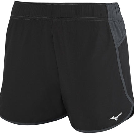 Short de volley-ball Mizuno Youth Atlanta Cover Up noir/charbon