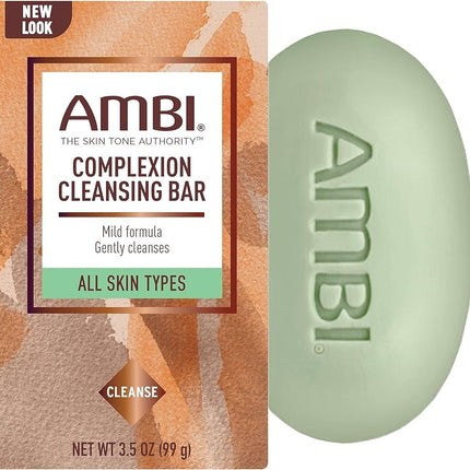 Ambi Complexion Cleansing Bar Soap, 3.5 oz (Pack o