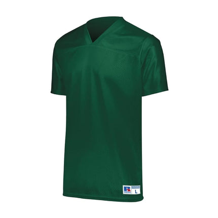 Russell Athletic Boys Youth Solid Flag Football Jersey Dark Green