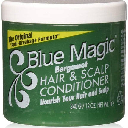 Blue Magic Bergamot Hair and Scalp Conditioner, 12