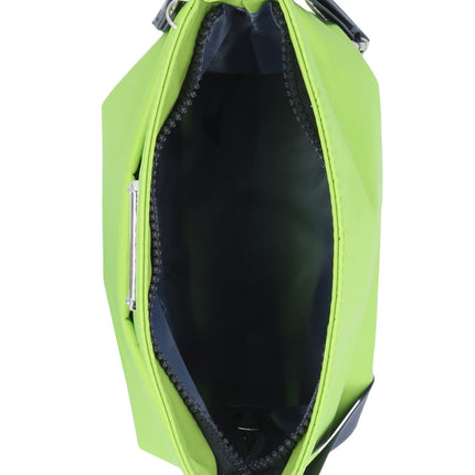 Nautica Women's Diver Nylon Small Crossbody Bag Purse with Adjustable Shoulder Strap Cross Body, Lime, One Size