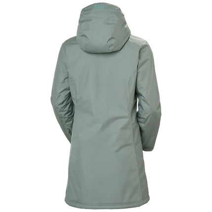 Helly Hansen Women's W Long Belfast Winter Jacket, Grey Cactus, S