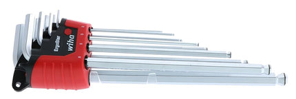 Wiha 66992 MagicRing Ball End Hex L-Key Set in Holders, 22 Piece