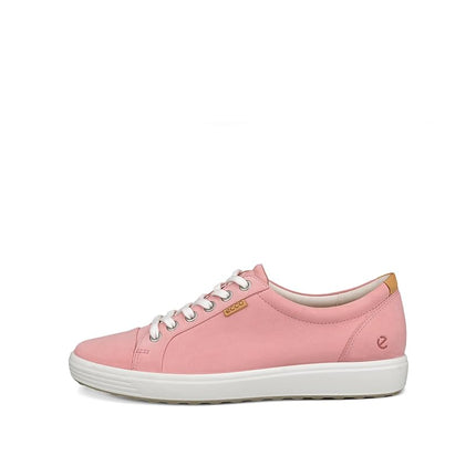ECCO Women's Soft 7 Sneaker, Old Rose Nubuck, 11-11.5