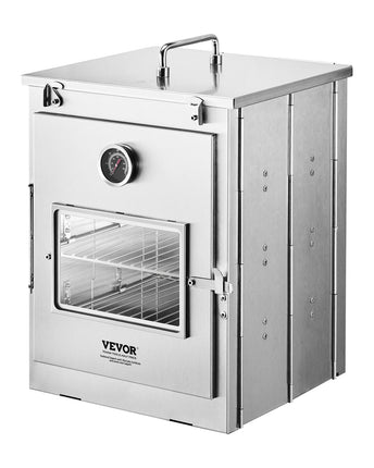 VEVOR Foldable Camping Oven, Stainless Steel Porta