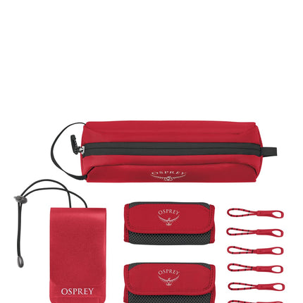Osprey Luggage Customization Kit, Poinsettia Red