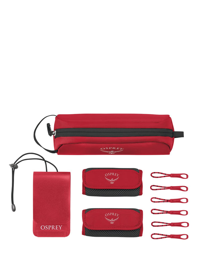 Osprey Luggage Customization Kit, Poinsettia Red