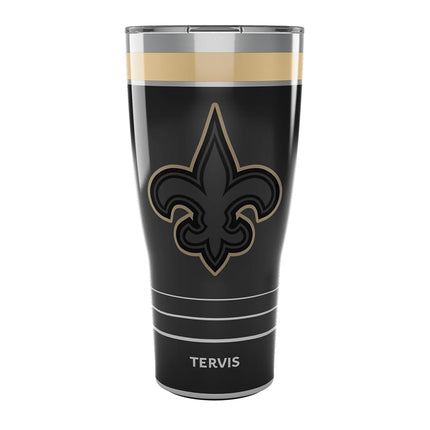 Tervis NFL New Orleans Saints-Night Game Insulated Tumbler, 30oz, Stainless Steel