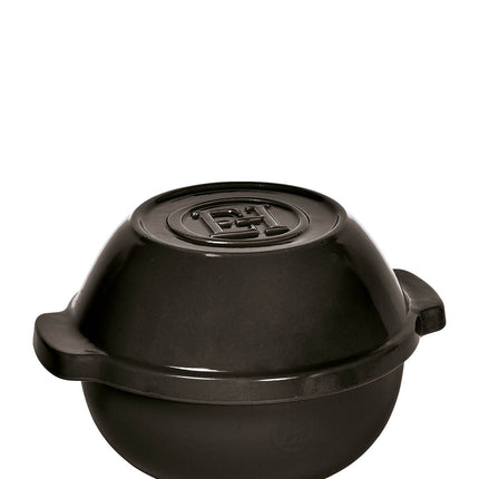 Emile Henry EH795500 Potato Pot, Ceramic, Charcoal